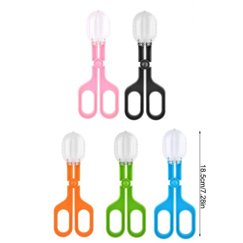 10lots Large Spiders Insect Catcher Tweezer Clamp Tongs Children Educational Toy for Various Pet Households