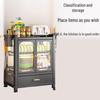 Multifunctional Kitchen Microwave Oven Storage Rack
