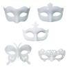 Maska Maskaradowa Maska Motyl Maska Imprezowa Biała Maska Maska na Halloween Maska Półtwarzowa Maska Karnawałowa na Studniówkę