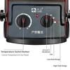 Portable Ceramic Electric Space Heater Thermostat Air Warmer Radiator Room Fast Heat Auto Shut-Off Safety Feature 2000W 3000W