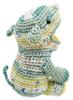 NASKA Amigurumi Kit Pascal the Hippopotamus (Made with Knifemela and Ghazal Cotton) by Elta Design, Hiroko Takeda (HT-26)