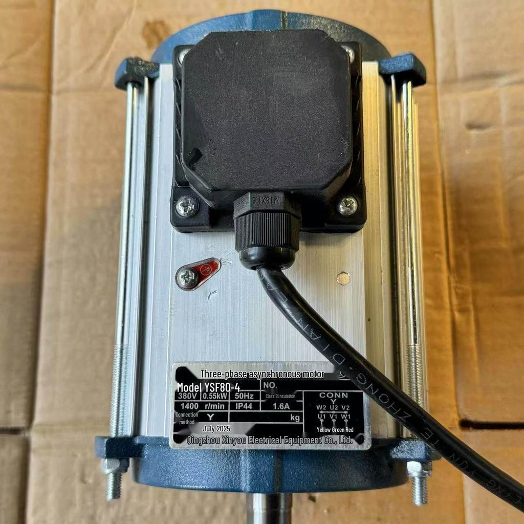Třífázový motor 380 V pro podtlakový odsávací ventilátor pro větrání v zemědělských farmách