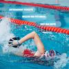 Palas de Natación Talla M Palas de Mano para Entrenamiento de Natación de Adultos Equipamiento de Entrenamiento para Piscina Playa Estanque de Polipropileno - BSC