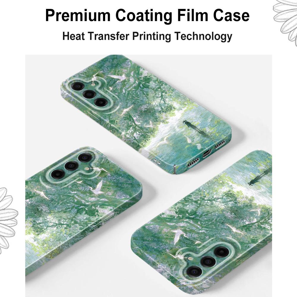 Solitary Traveler Phone Case For Samsung Galaxy A57 A37 A17 A56 A36 A26 A16 A06 A55 A35 A25 A15 A05 4G 5G Film Hard Cover