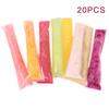20/50p Disposable Ice Popsicle Mold Bags Bpa Free Freezer Tube With Zip Seals Yogurt Ice Cream Sticks Juice Fruit Smoothies Bag