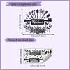 Creative Kitchen Utensils & Floral Wall Sticker Self-Adhesive Removable Bedroom Living Room Hallway Dorm Home Decor Art