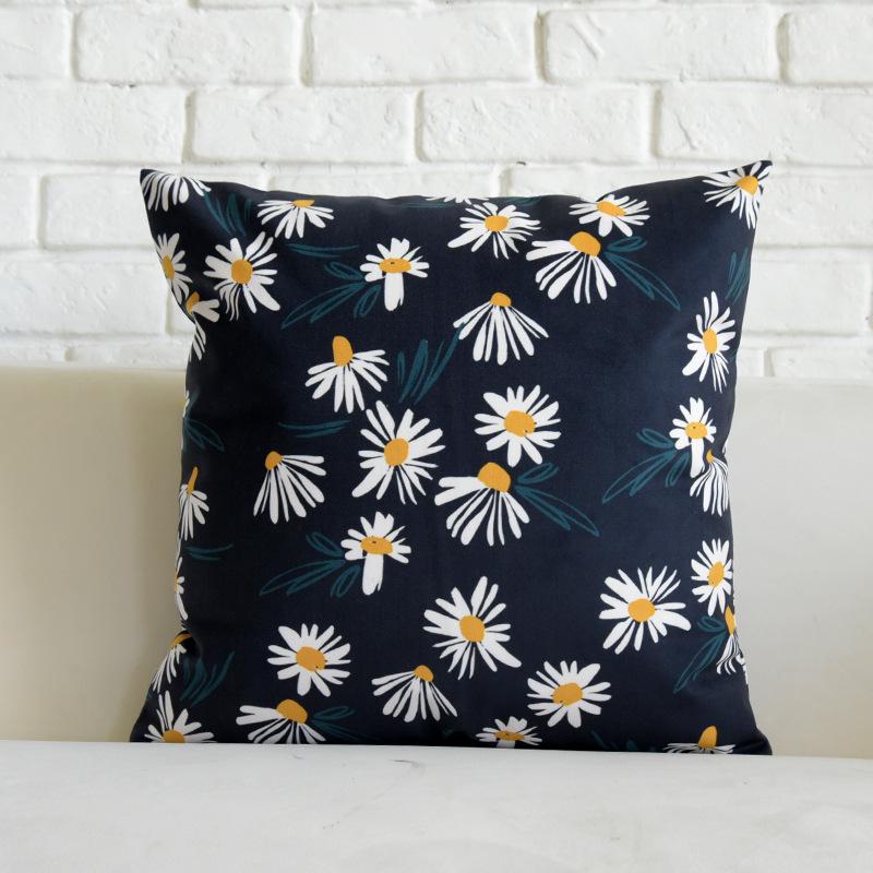 

Квадратная наволочка для дома, гостиной, спальни, дивана, кровати, стула, наволочка с растением, красочная цветочная наволочка, украшение 40x40cm