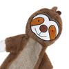 Squeaky Plush Dog Chew Toy Boredom Stress Relief Frog Bear Sloth Rabbit Plushie Small Medium Large Dog Teething Interactive Animal Toy Pet Supplies