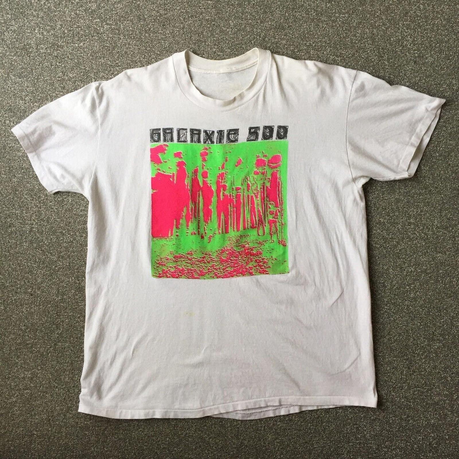 NEW Galaxie 500 Band Short Sleeve Cotton White All Size Shirt IM0403 S разноцветный