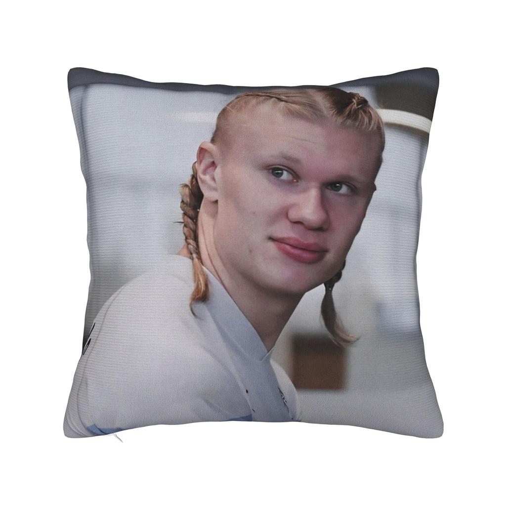 Decorative Pillowcases Haalands  Accessories Home Football Pillow Case Cover Square Style Multi Size