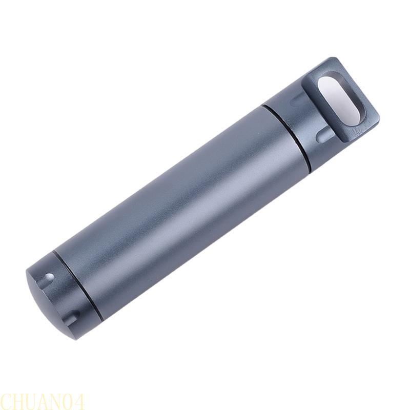 A1A2 Aluminum Alloys Outdoor Waterproofed Capsules Double Ended Opening Container for Camping and Hiking