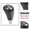 Peach Wood Grain Carbon Fiber Car AT Gear Shift Knob Handle For Toyota Corolla Camry Yaris Rav4 For Lexus IS GS LS RX ES Models