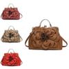 Elegant 2024 Fashion Floral Handbag For Brides Stylish Large Capacity Shoulder Bag