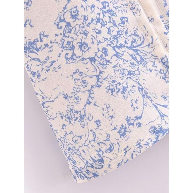 Kaslead Fashion All-Match Print Small Top Sling