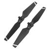 2pcs Propeller for DJI Spark Drone Quick Release Folding Blades 4730F Props Spare PartsBlack Silver Edge