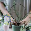 4 Pieces Garden Trellis Rust Free Vine Plant Metal Support Wire Plants Climbing Holder Rack for Garden Stem Stalks Vines