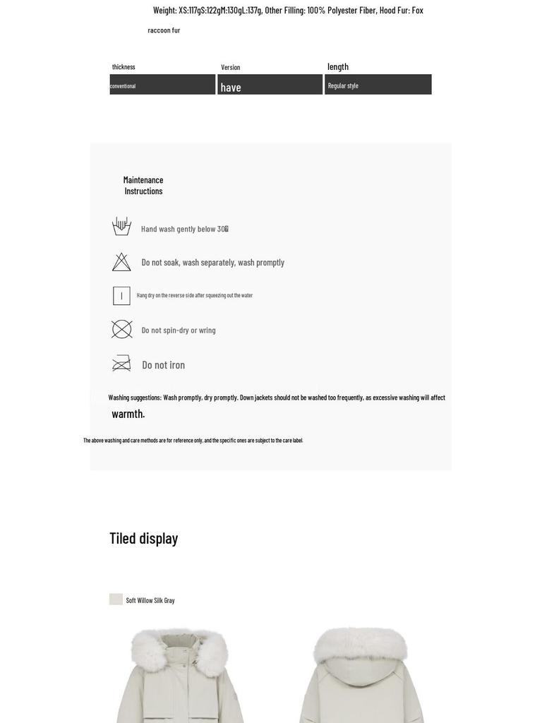 Only Women's 2025 Winter Detachable Faux Fur Hooded Goose Down Parka