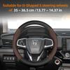 Suitable for k111 Breathable Leather Matte Carbon Fiber Texture Steering Wheel Cover Suitable for Civic Fit 8Th Gen 8 City Accord 9 10 111k