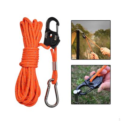 4mm Zelt-Abspannseil mit einfachem Verstellsystem für Outdoor-Abenteuer
