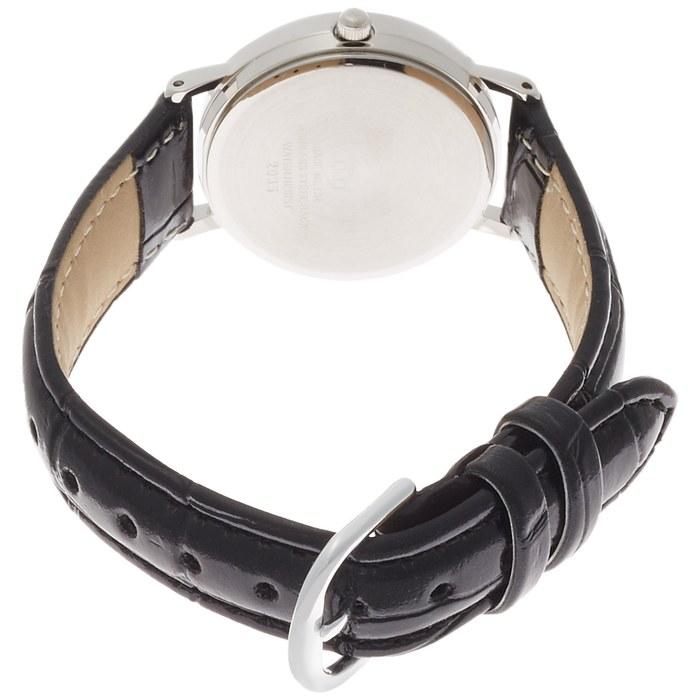 [Citizen Q&Q] Women's Watch (White/Black) Lightweight Waterproof Analog Watch (Leather Band / Easy-to-Read Dial) Q997-304