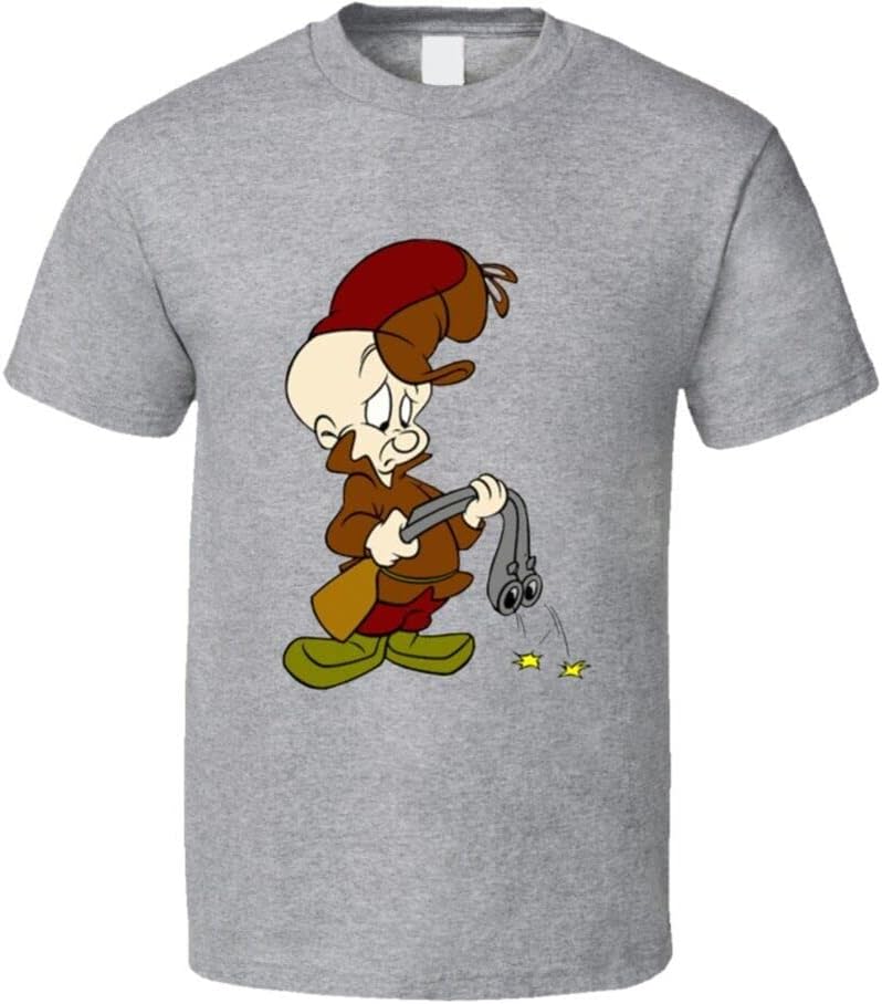 Elmer Fudd Character T Shirt XL серый