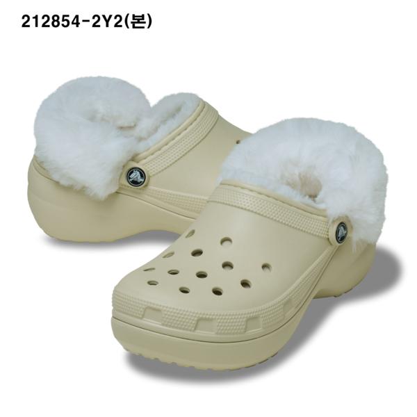 Crocs Unisex Classic Platform Fuzz Lined Clog 4 Types 212854 5bo Other Crocs Sandals Slippers Gibbitz