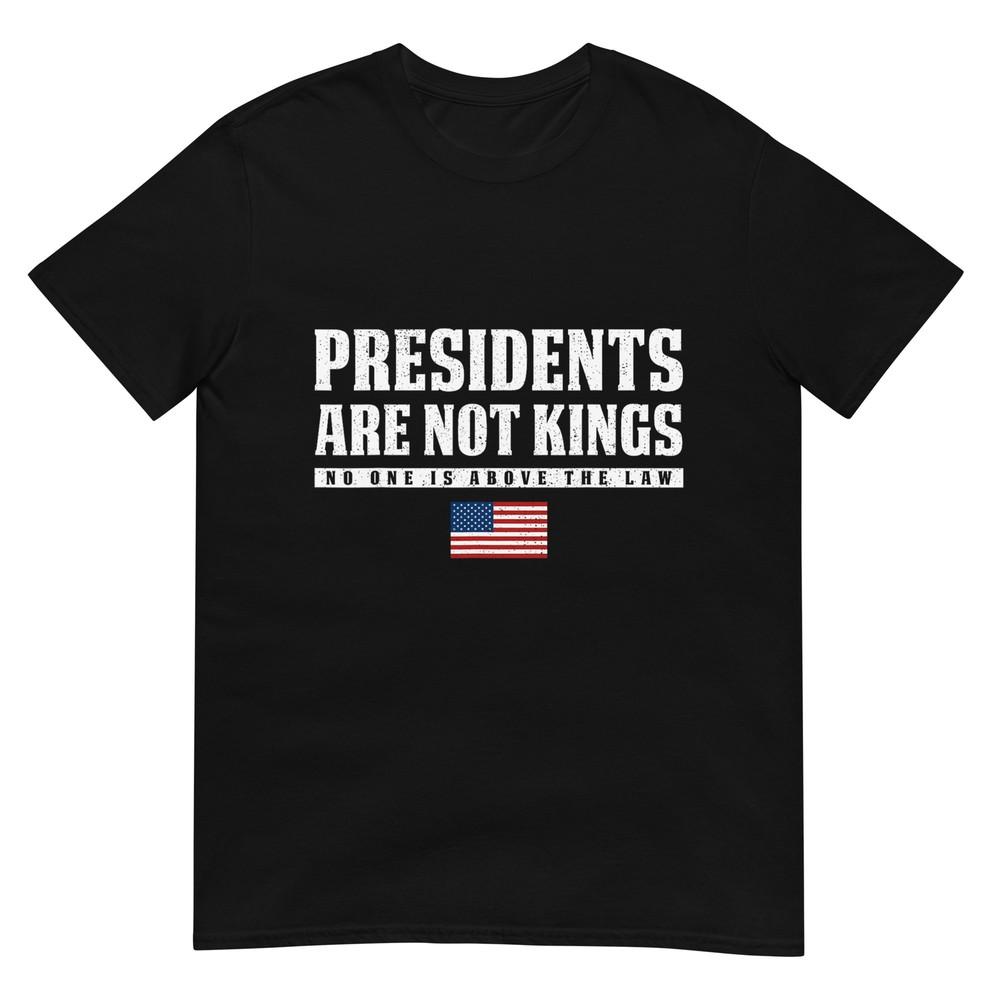 Prezidenti nejsou králové Vlajka USA Žádní králové v Americe Tričko