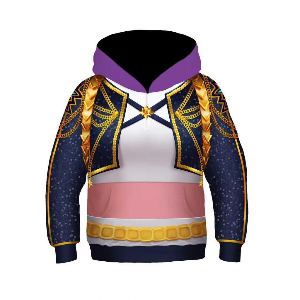 For K-POP witch hunter group cos clothing Rumi cosplay sweatshirt jacket clothing(XL)