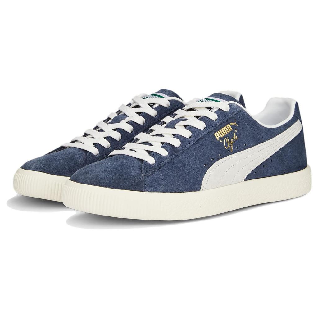Puma Clyde OG Parisian Night Unisex Sneakers Blue White Pristine 391962-01