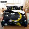 Lotus 3Pcs Bedding Sets 3D Digital Printing Custom Quilt Duvet Cover Set  Home Queen King Quilt Pillowcase