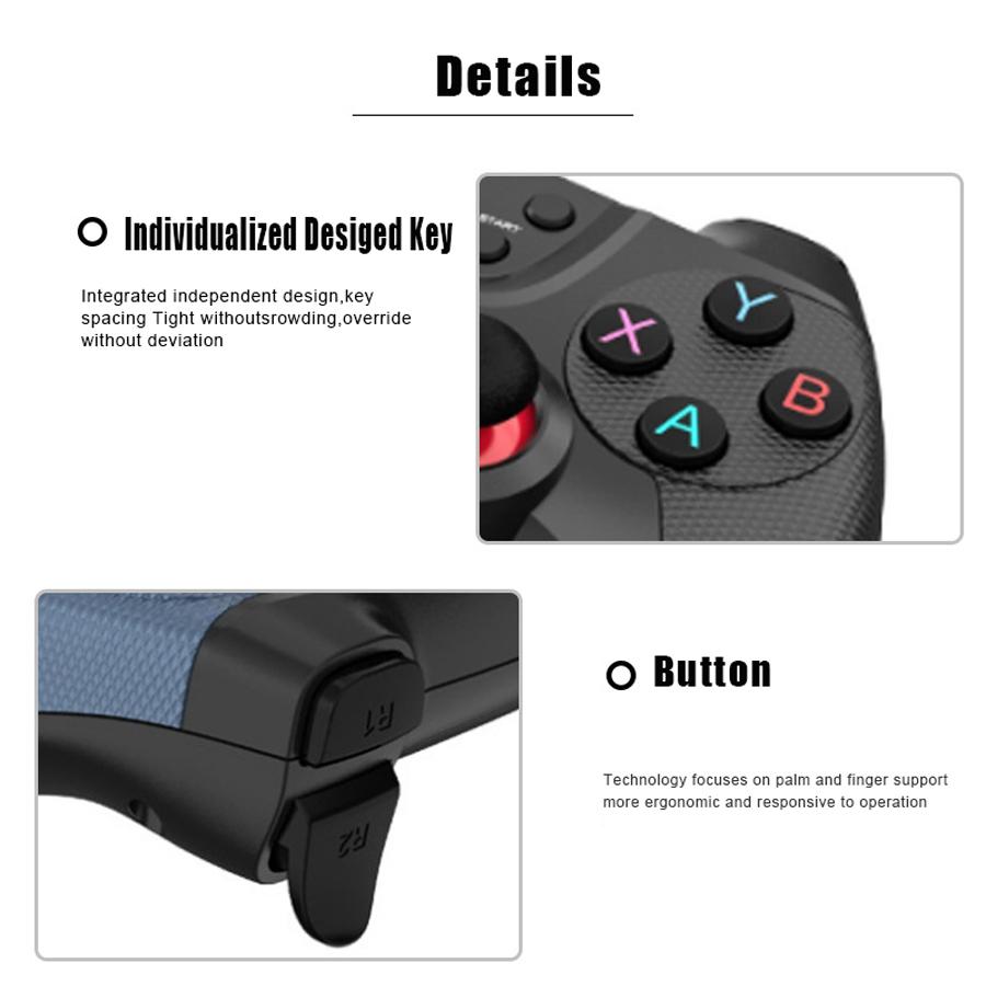 Wireless Controller For Android Phone Mobile Ll PC TV Box Gamepad Control Video Game Pad Llphone Gaming Mando Joystick Gamer