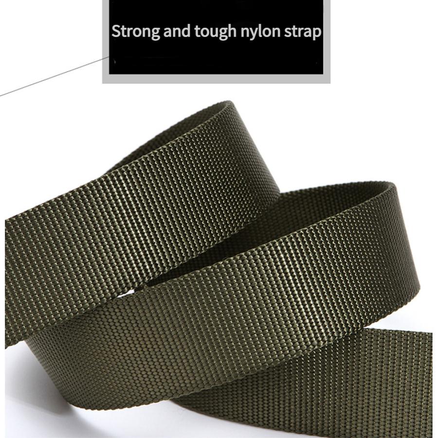 Pasek taktyczny 3,8 cm dla fanów wojskowości, wielofunkcyjny nylonowy pas treningowy outdoorowy