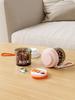 1pc Portable Sealed Pill Organizer Box,Partition medicine box for travel, mini multifunctional packaging medicine box storage