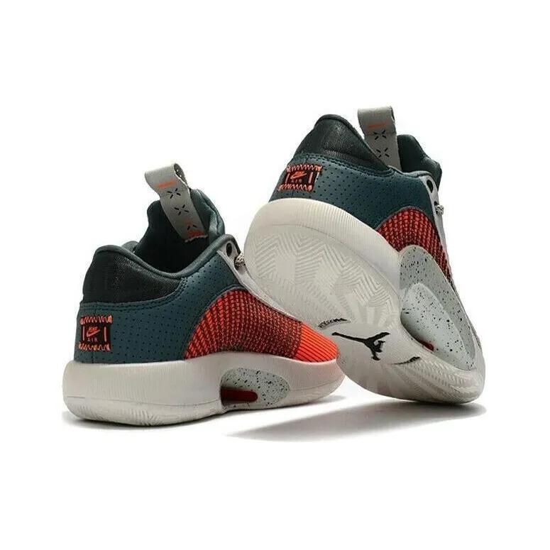 Air Jordan 35 Low 'Light Silver Hasta' (Unisex) Light Silver / Black / Hasta Basketball Shoes CW2460 008