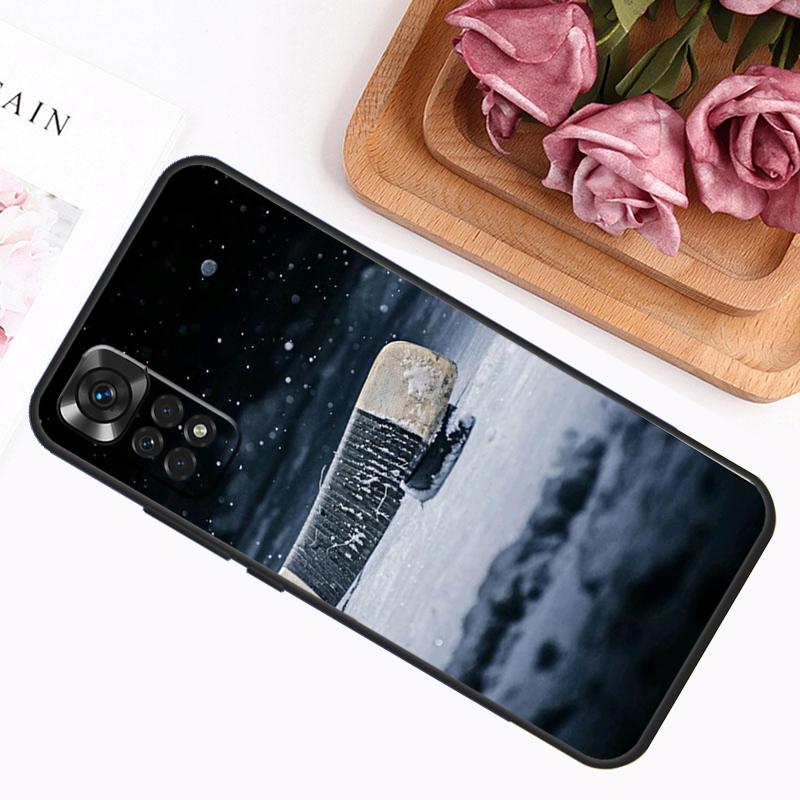 Ice Hockey Rink Case For Xiaomi Redmi Note 14 13 12 11 9 10 Pro 9S 10S 11S 12S Redmi 14C 13C 12C 10C Cover