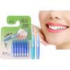 Interdental Tootpicks Retractable Tooth Flossing Cleaners Dental Floss Brush