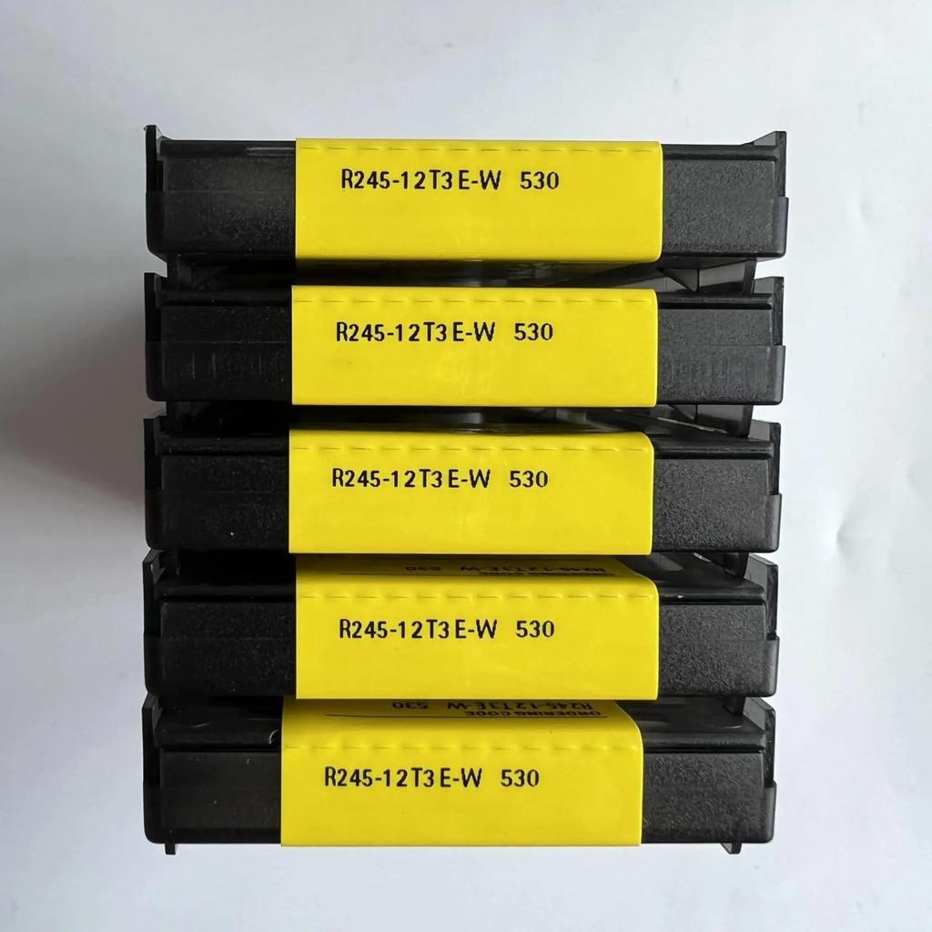 Original Sandvik / R245-12T3E-W 530 /Carbide CNC Blade 10 PCS