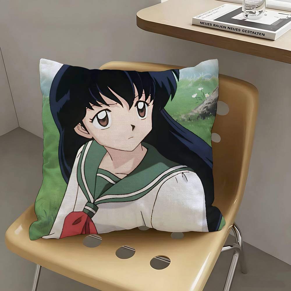 1pc Kagome Higurashi Pillow Case Fashion Square Pillowcase Bedroom Sofa Room Ins Decoration Leisure