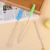 5/4Pcs Drinking Straw Cleaning Brush Baby Bottle Straw Tube Pipe Cleaner Home Nylon Stainless Steel Long Handle Cleaning Brushes