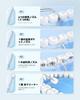 JTF Oral Irrigator Jet Washer Cordless Portable Compact Design 300ml Large Capacity Tank 9 Replacement Nozzles Included Nozzle Storage Function Modes