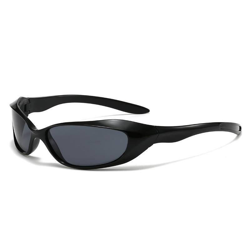 Ochelari de soare noi Y2K pentru bărbați și femei Ochelari sport pentru ciclism Ochelari trendy pentru fotografie de stradă femei Ochelari de soare la modă bărbați