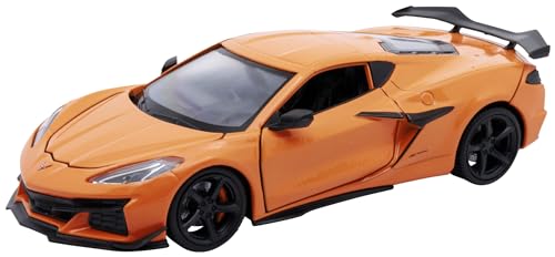 WELLY 1/24 Chevrolet Corvette Z06 (2023) Orange Finished Product