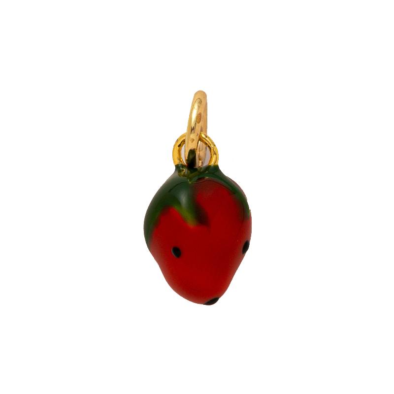 Trendy Four Leaf Clover Fruit Croissant Pendant For Diy Jewelry Making Ecklace Earring Hanging Accessories