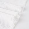 Doll Face Academy Short Sleeve Sheer Top with Pearl Buttons and Slim Fit