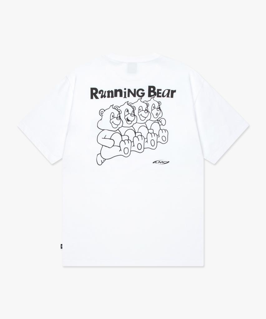 LMC Running Bear Tee White