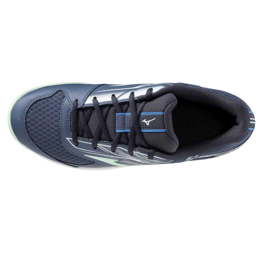 Mizuno Break Shot 5 Ac Fashion Comfortable Versatile Low-Top Tennis Shoes Unisex Sneakers Blue 61GA254037