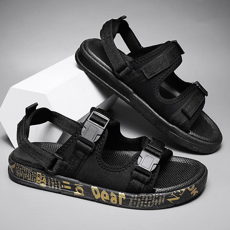 Тапочки мужские домашние мужские повседневные сандалии износостойкие популярные модели — фото 4