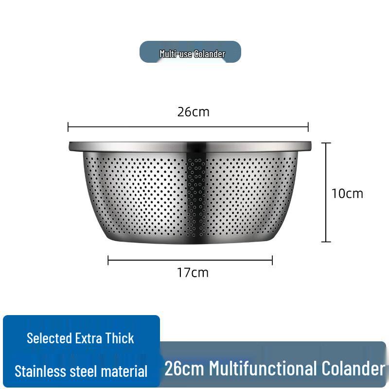 ZISIZ Stainless Steel Drain Basin