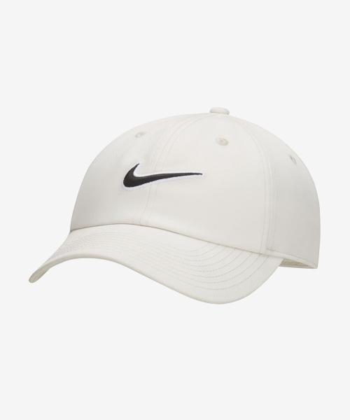 

Неструктурированная кепка-галочка NIKE Club M Light Bone Black FB5369 072