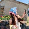Fashionable And Casual Scarf Women S Artistic Spring Summer Decorative Headscarf